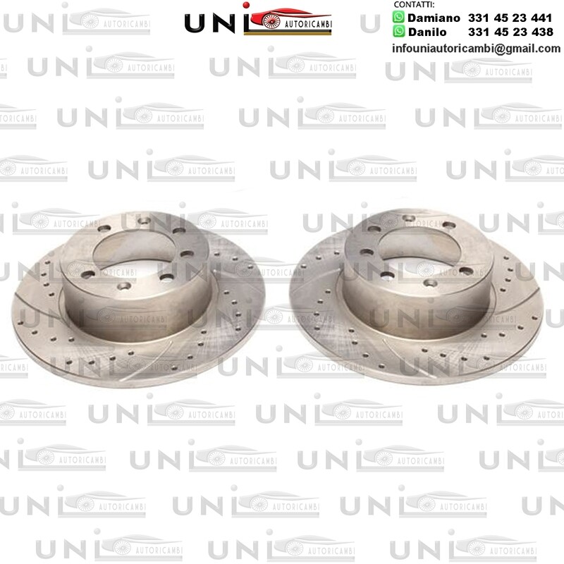 2X Dischi Sportivi Posteriori Saab 90 , 99, 900 I Coupé Combi, 900 I, 900 I Convertible