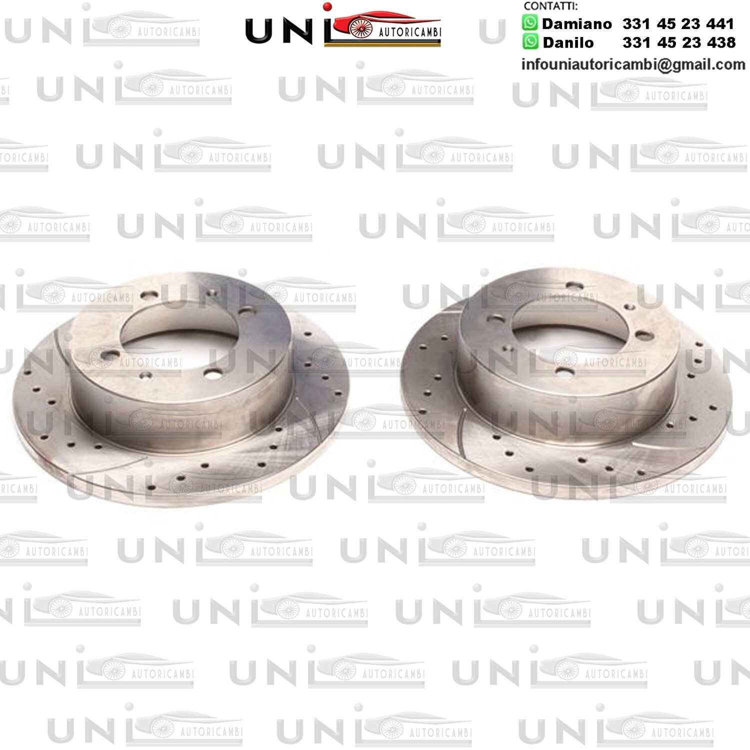 2X Dischi Sportivi Posteriori Hyundai Sonata II+ III