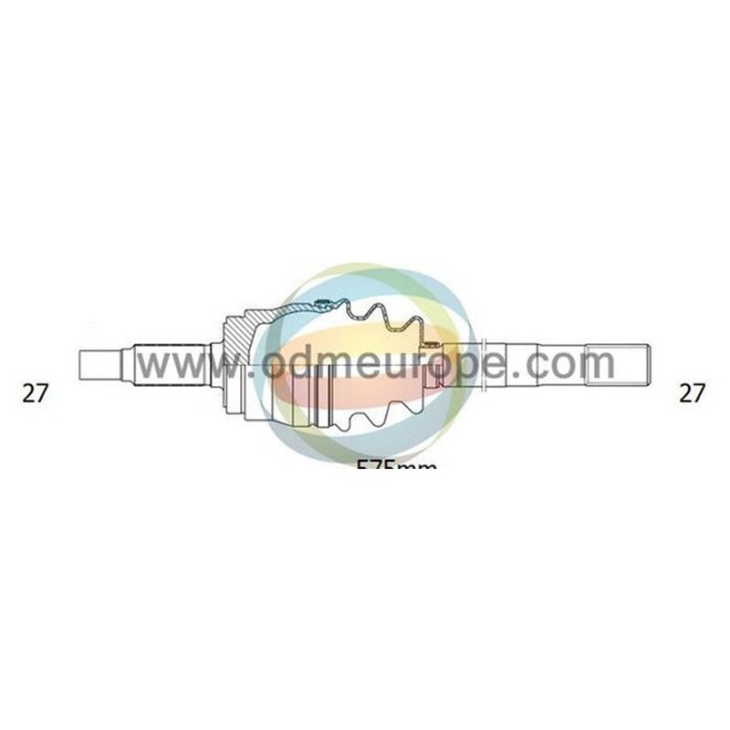 SEMIASSE MANUALE / AUTOMATICO ANTERIORE SINISTRO Jeep Grand Cherokee I / Cherokee / Wrangler