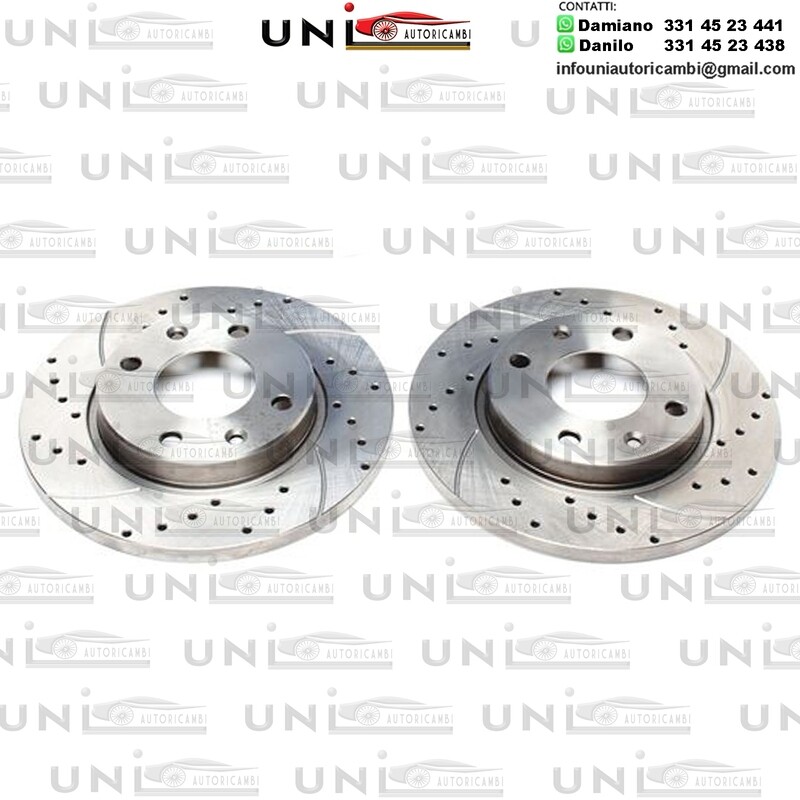 2X Dischi Sportivi Anteriori Citroën Xsara / Xsara Coupe / Peugeot 206 Schrägheck  / 206 SW / 206+ / 306