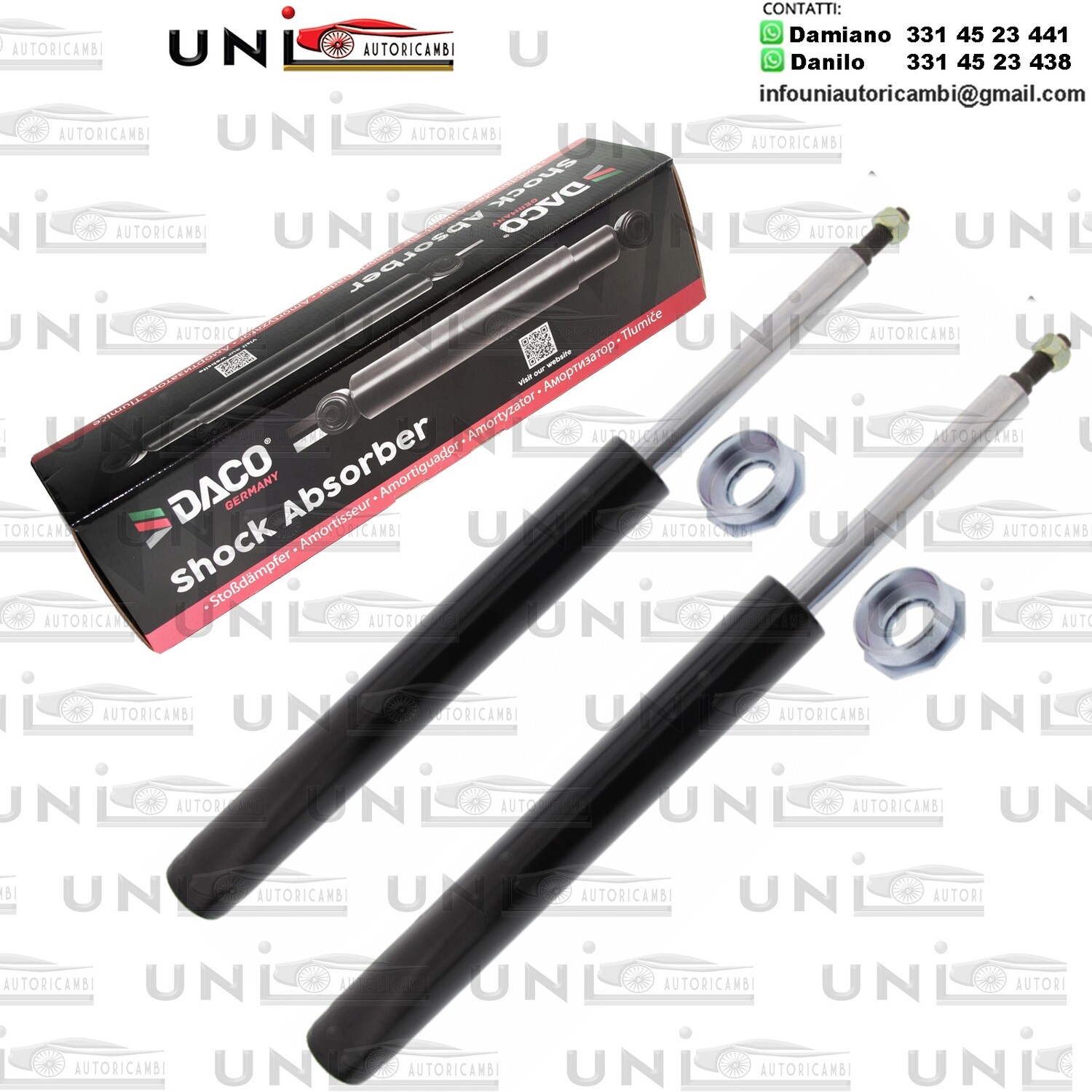 2X Ammortizzatori Anteriori Rinforzati a Olio OPEL ASTRA F /  VAUXHALL ASTRA