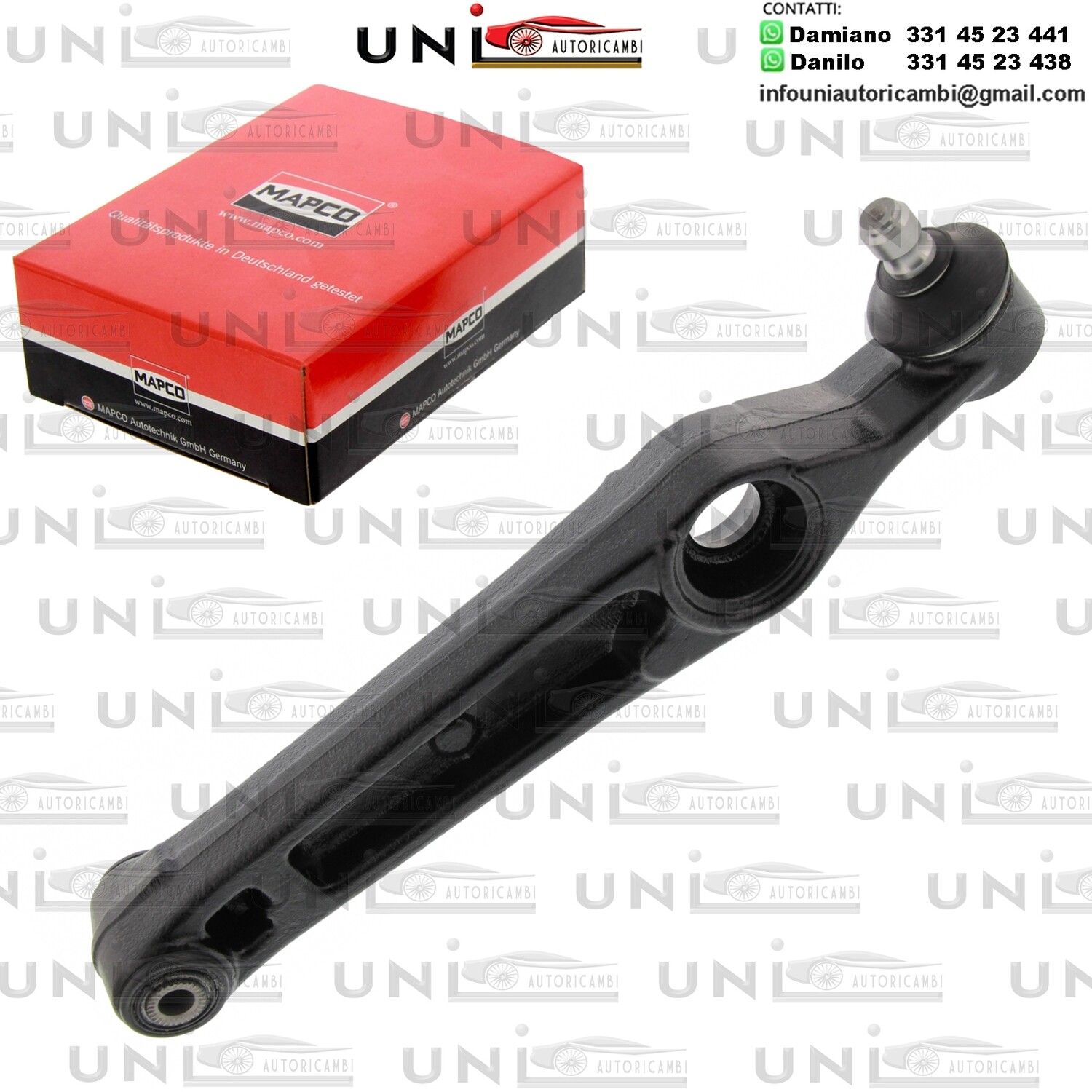 Braccio Oscillante Anteriore Bilaterale Rinforzato OPEL AGILA / SUBARU JUSTY III / IGNIS II / SUZUKI IGNIS II / WAGON R 2 / VAUXHALL AGILA Mk I