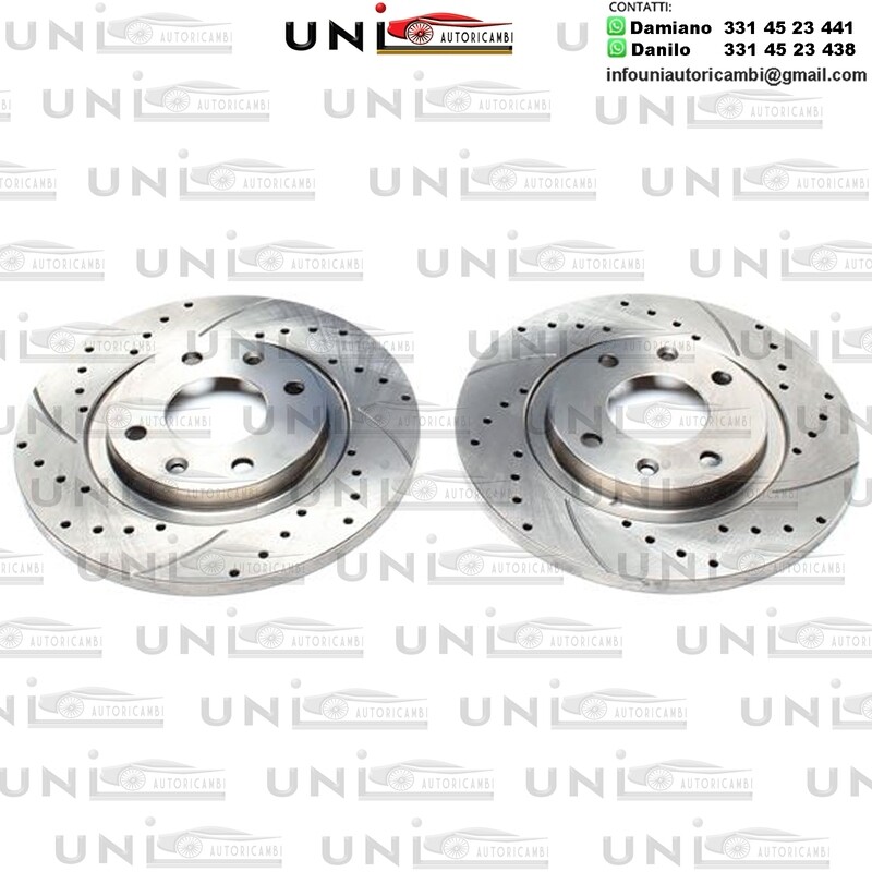 2X Dischi Sportivi Anteriori Citroën Berlingo / C-Elysee / C2 / C3I / Partner Combispace