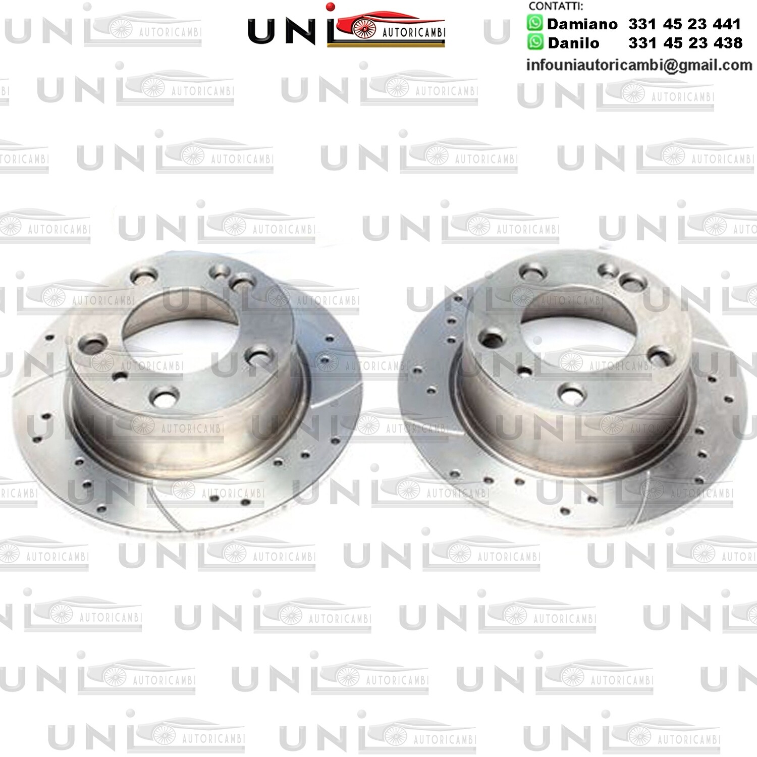 2X Dischi Sportivi Posteriori Citroën XM (Y3)da 05.1989 a 06.1994 , (Y4) da 05.1994 a 10.2000