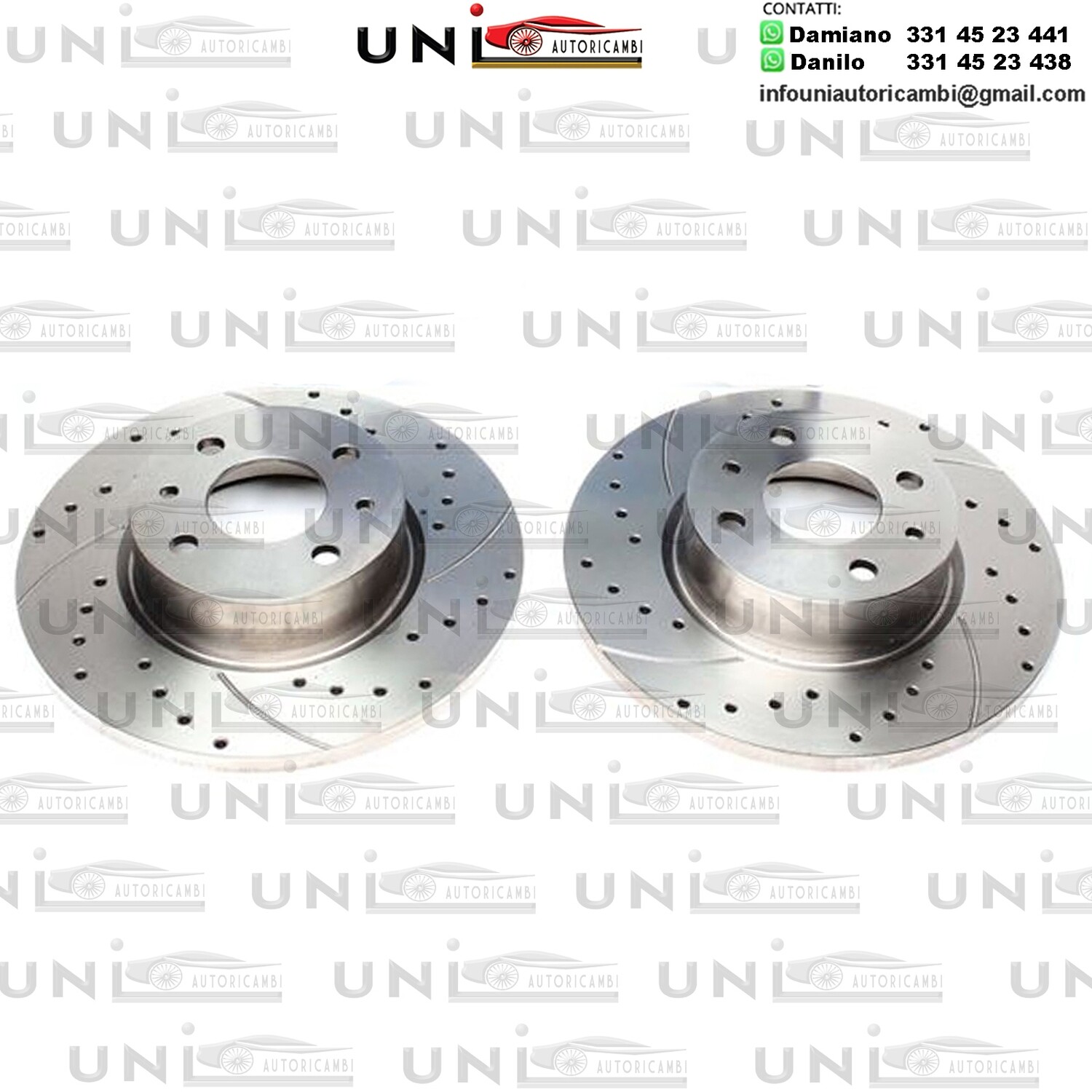 2X Dischi Sportivi Anteriori Fiat Croma da 12.1985 a 12.1990/ Lancia Thema da 12.1985 a 12.1990​