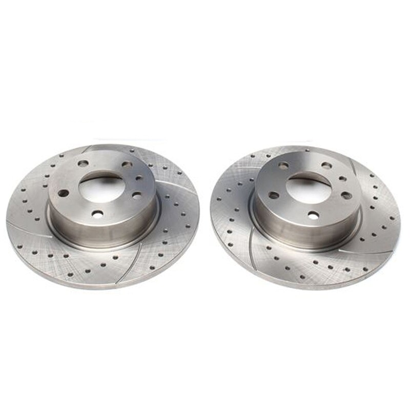 2X Dischi Sportivi Posteriori Alfa Romeo 147 / 156 / 156SW / 164 / Fiat Croma / Lancia Delta I / Delta II / Thema / Thema SW