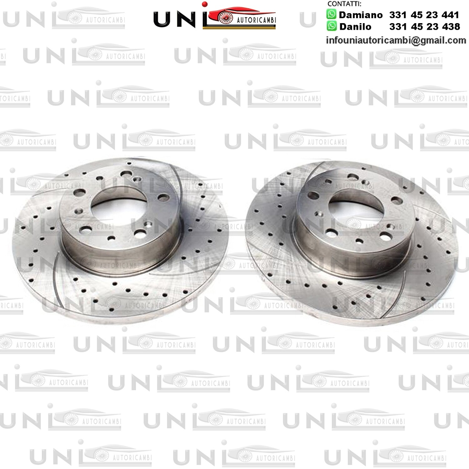 2X Dischi Sportivi Anteriori Citroën C25 Bus/Kasten / Fiat Ducato Panorama / Ducato Panorama / Peugeot J5 Bus