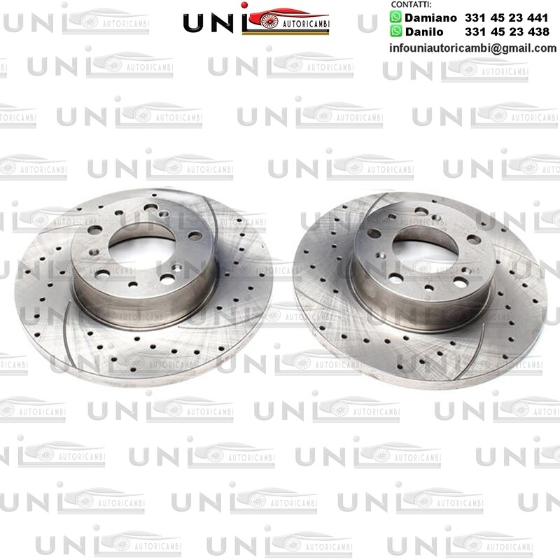 2X Dischi Sportivi Anteriori Citroën C25 Bus/Kasten / Fiat Ducato Panorama / Ducato Panorama / Peugeot J5 Bus