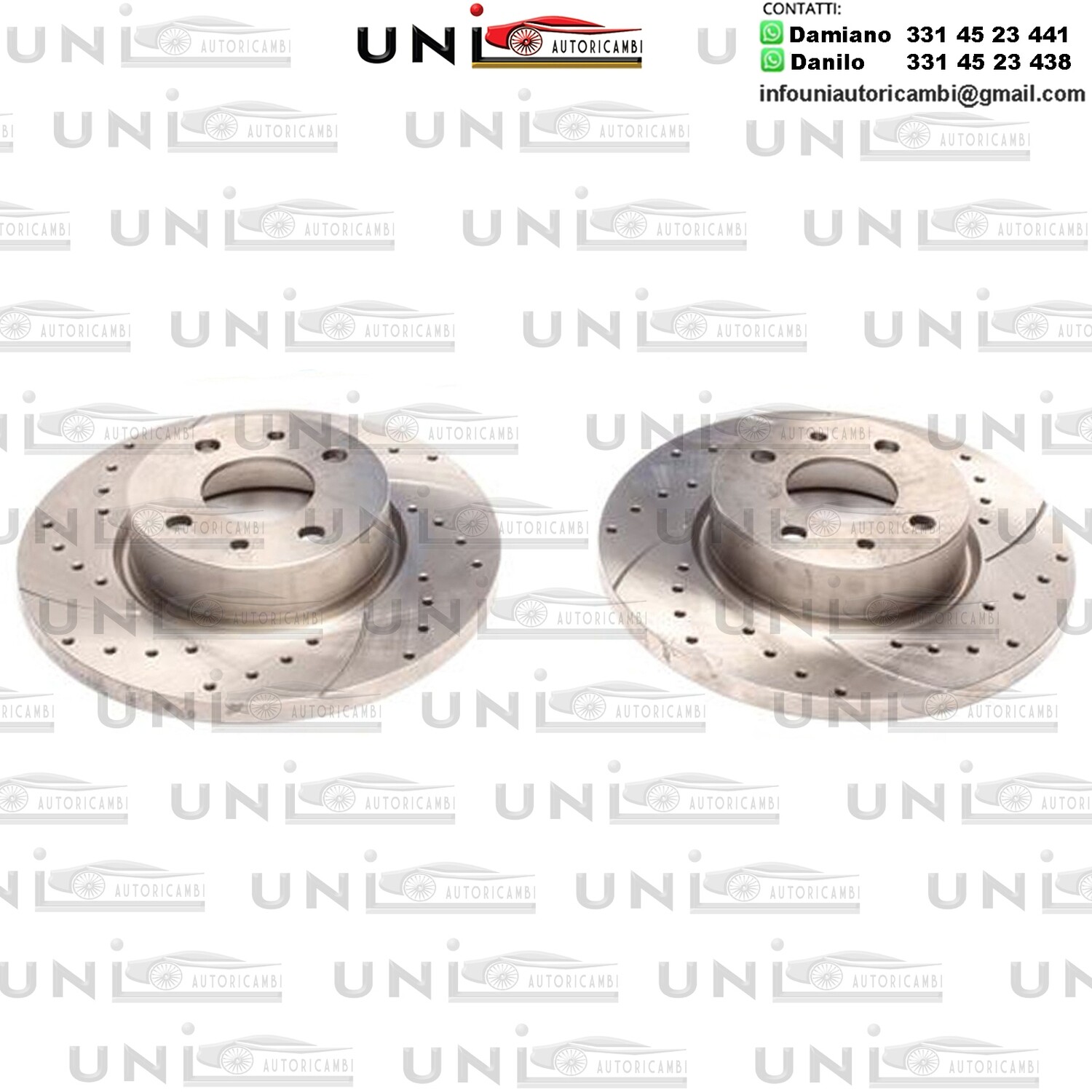 2X Dischi Sportivi Anteriori Fiat Croma / Lancia Thema, Thema SW