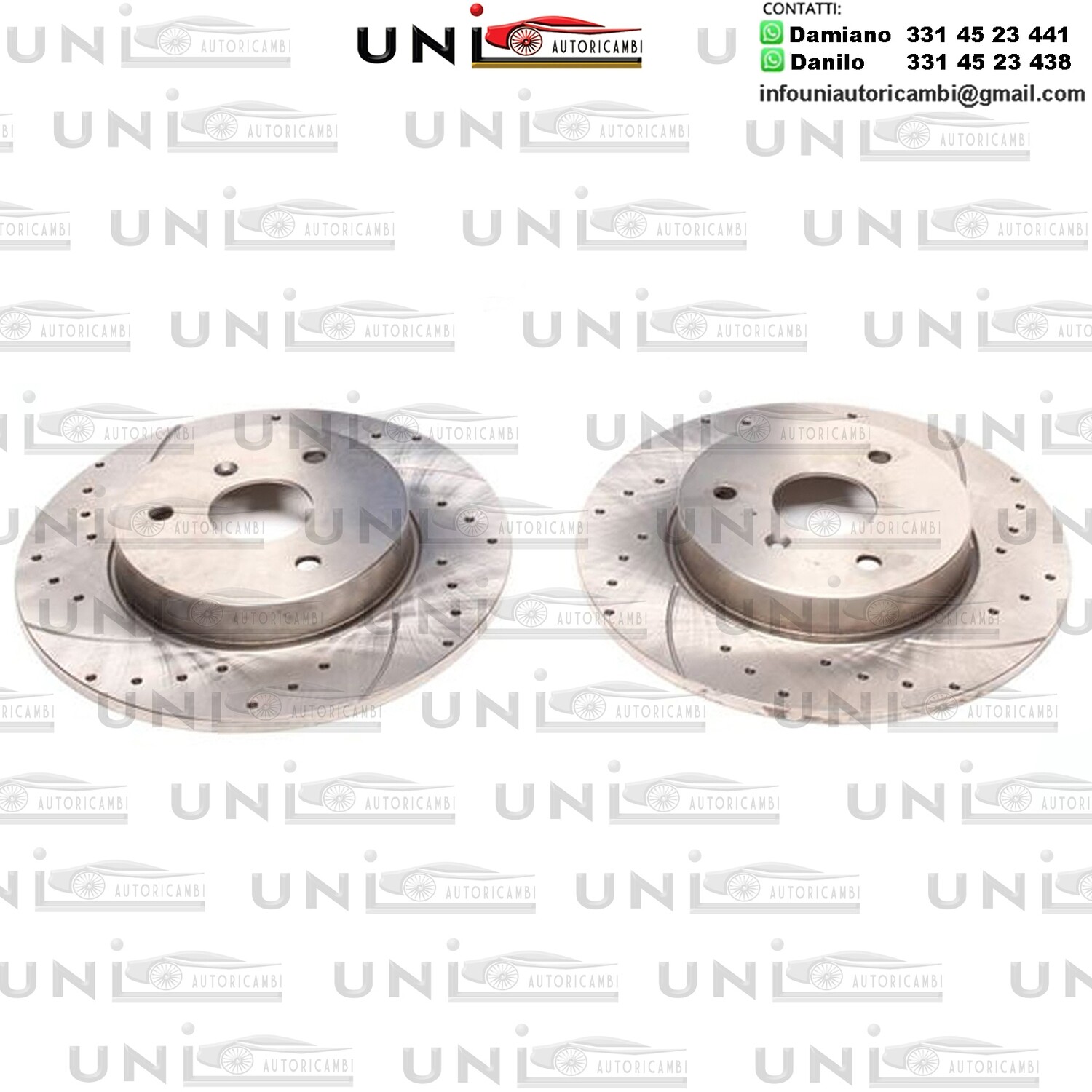 2X Dischi Sportivi Anteriori Smart Convertible, City coupé , Crossblade , Roadster