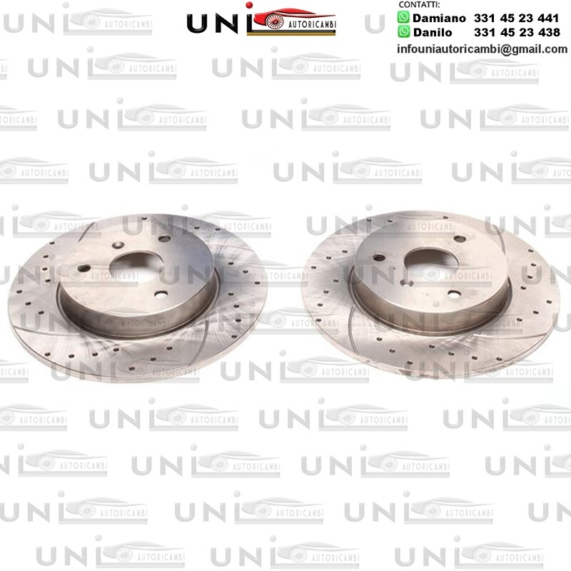 2X Dischi Sportivi Anteriori Smart Convertible, City coupé , Crossblade , Roadster