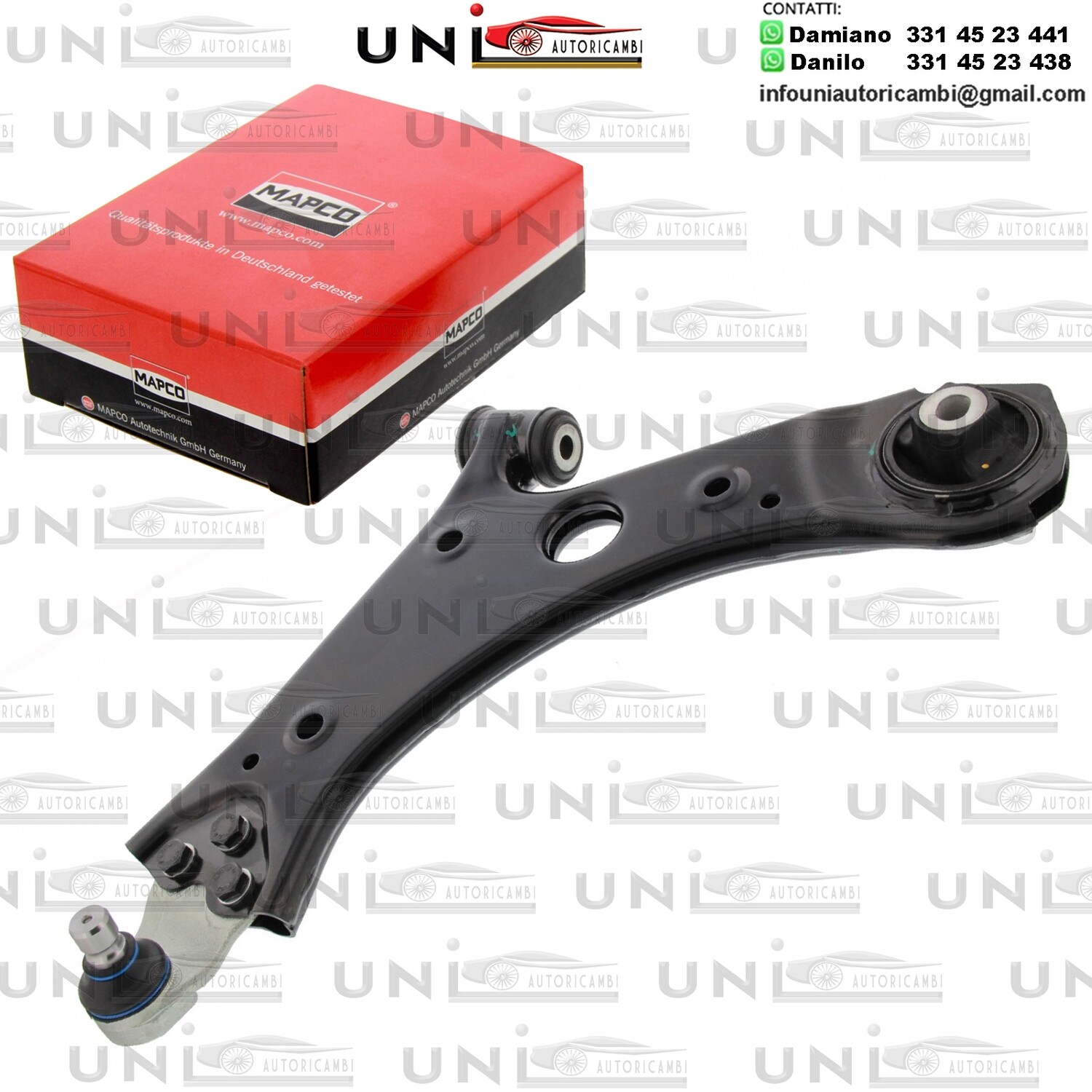 Braccio Oscillante Anteriore Sinistro Rinforzato FIAT 500X / JEEP RENEGADE