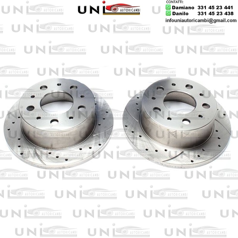 2X Dischi Sportivi Posteriori Citroën Jumper Bus/Kasten / Fiat Ducato Bus/Kasten/Pritsche / Peugeot Boxer Bus/Kasten