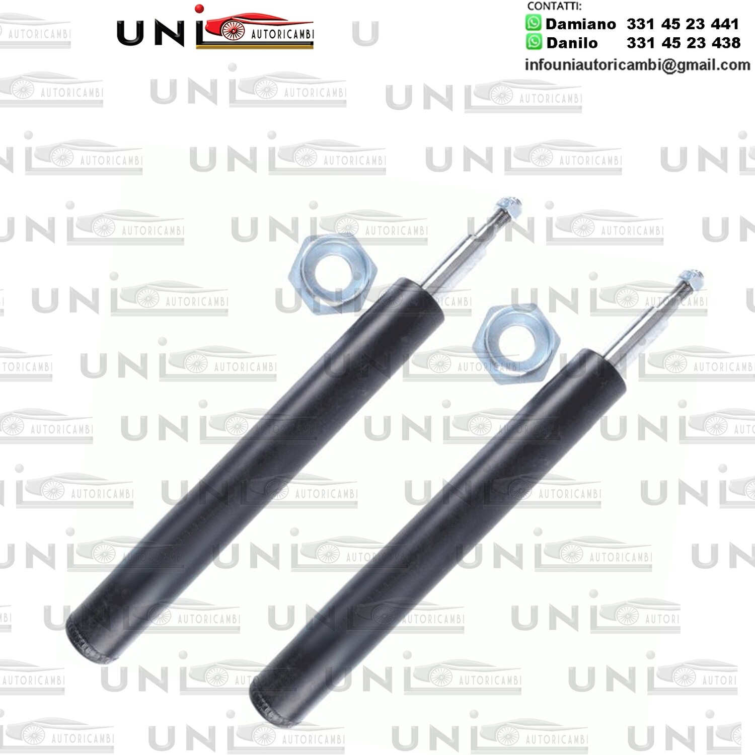 2 Ammortizzatori Anteriori Normali a Olio DAEWOO LANOS (KLAT) / OPEL KADETT