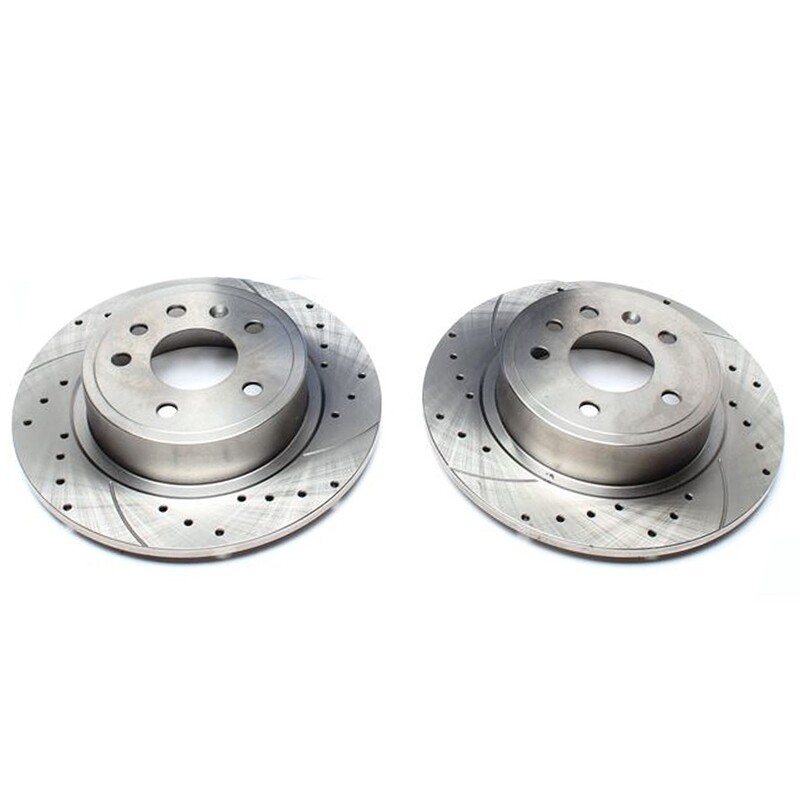 2X Dischi Sportivi Posteriori Saab 9-5 da 09.1997-/ 9-5 Station Wagon da 10.1998 -