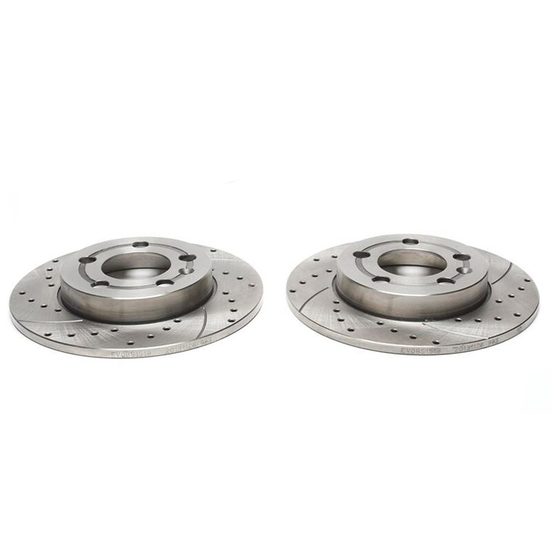 2X Dischi Sportivi Posteriori Audi A3,TT, Roadster / Skoda Octavia / VW Golf IV,V,Bora