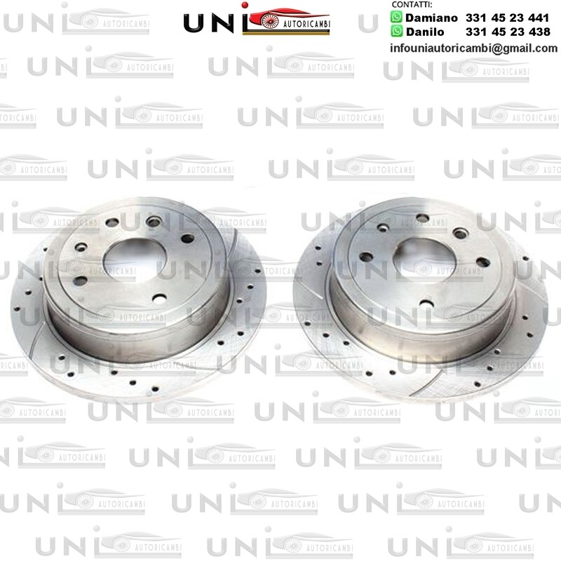 2X Dischi Sportivi Posteriori Daewoo Evanda (KLAL) da 08.2002 -