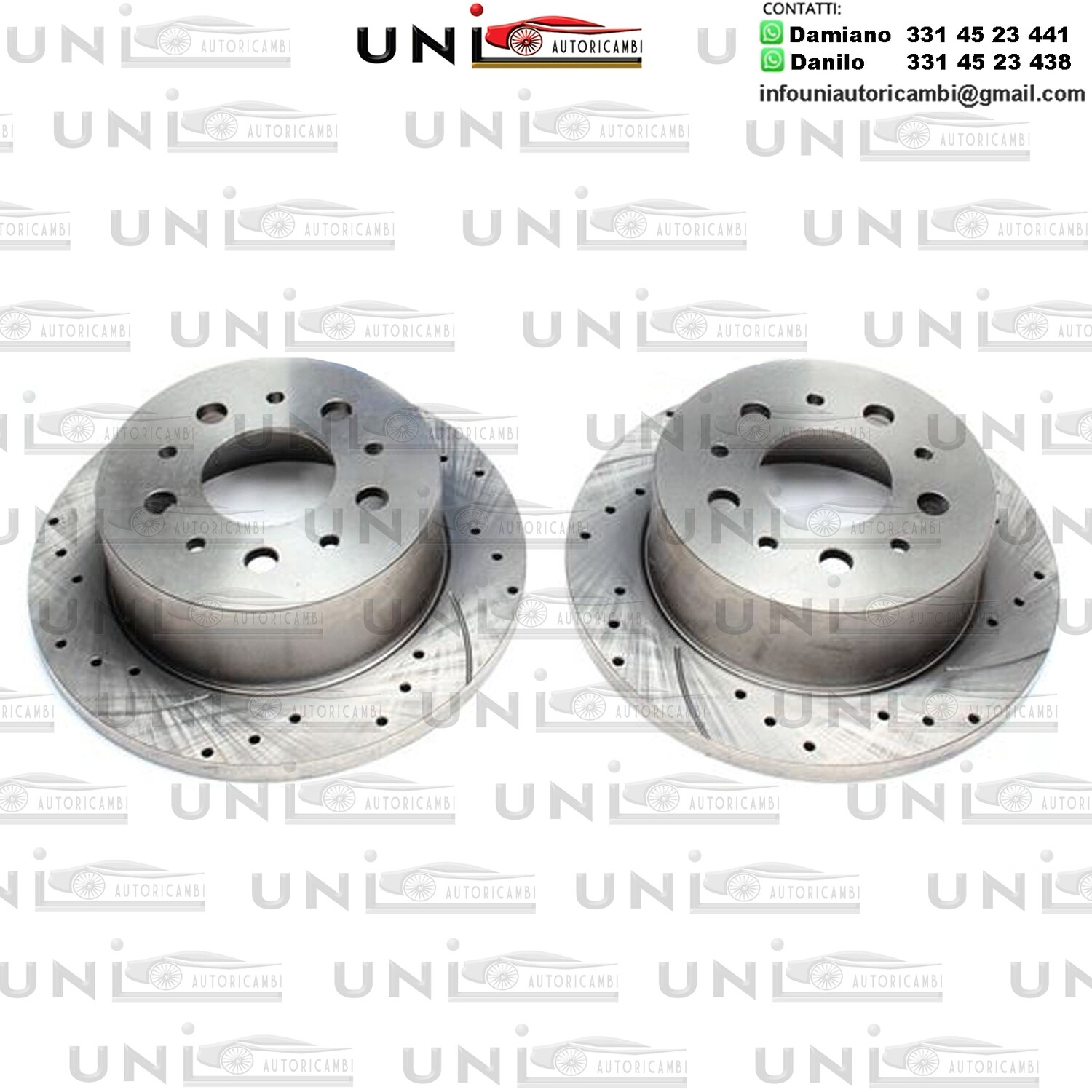 2X Dischi Sportivi Posteriori Citroën Jumper Bus/Kasten / Fiat Ducato/Kasten / Peugeot Boxer/Kasten