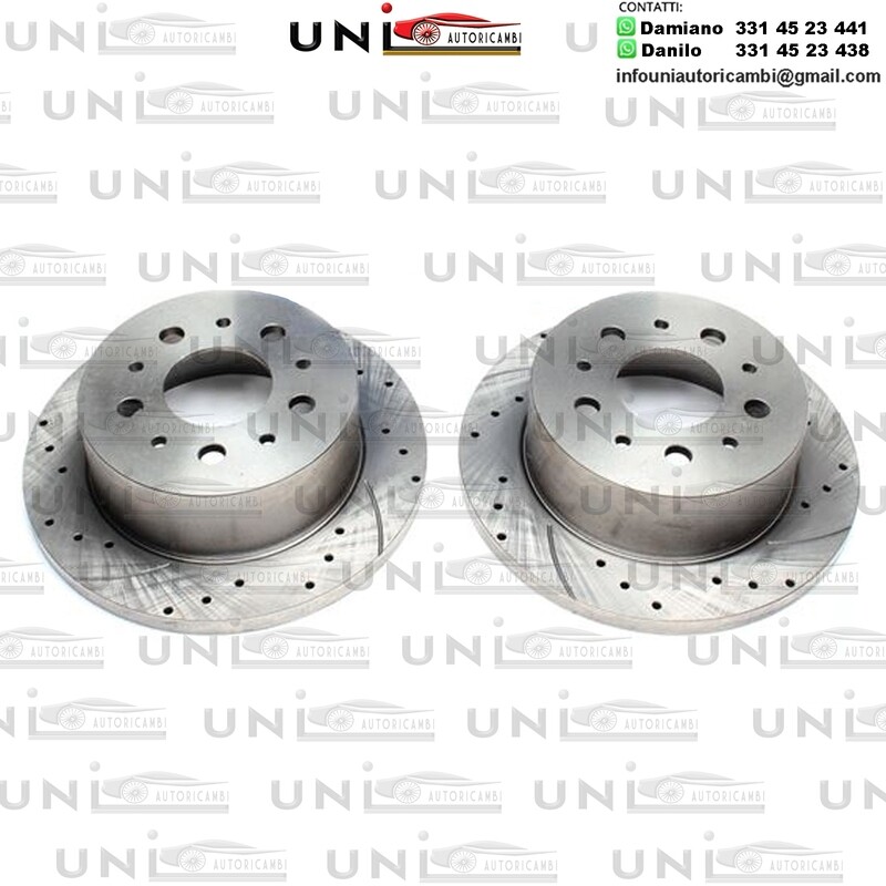 2X Dischi Sportivi Posteriori Citroën Jumper Bus/Kasten / Fiat Ducato/Kasten / Peugeot Boxer/Kasten