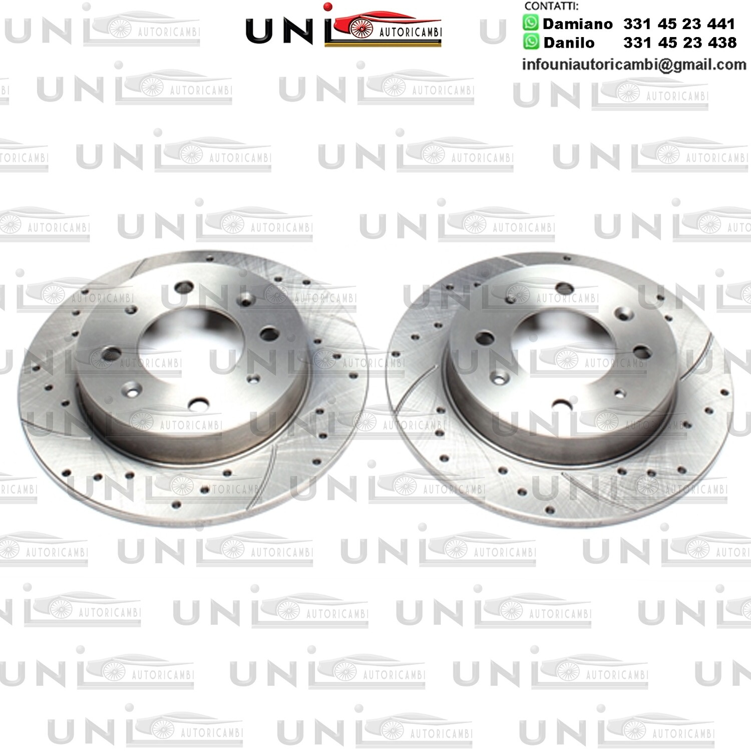 2X Dischi Sportivi Posteriori Kia Cerato Stufenheck / Cerato