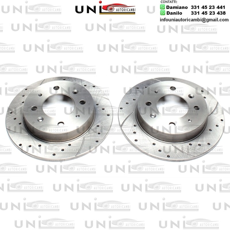 2X Dischi Sportivi Posteriori Kia Cerato Stufenheck / Cerato