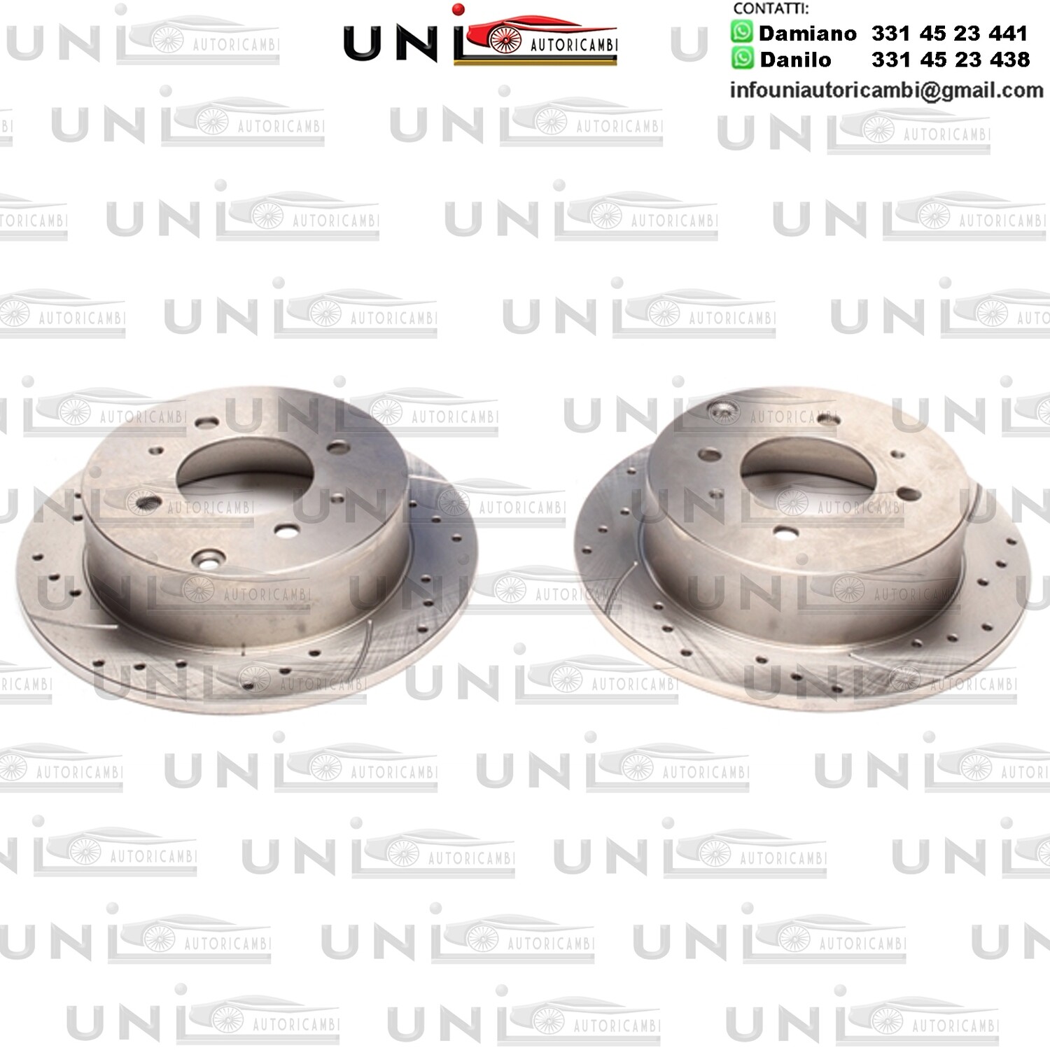 2X Dischi Sportivi Posteriori Hyundai Matrix / Sonata IV / Kia Magentis