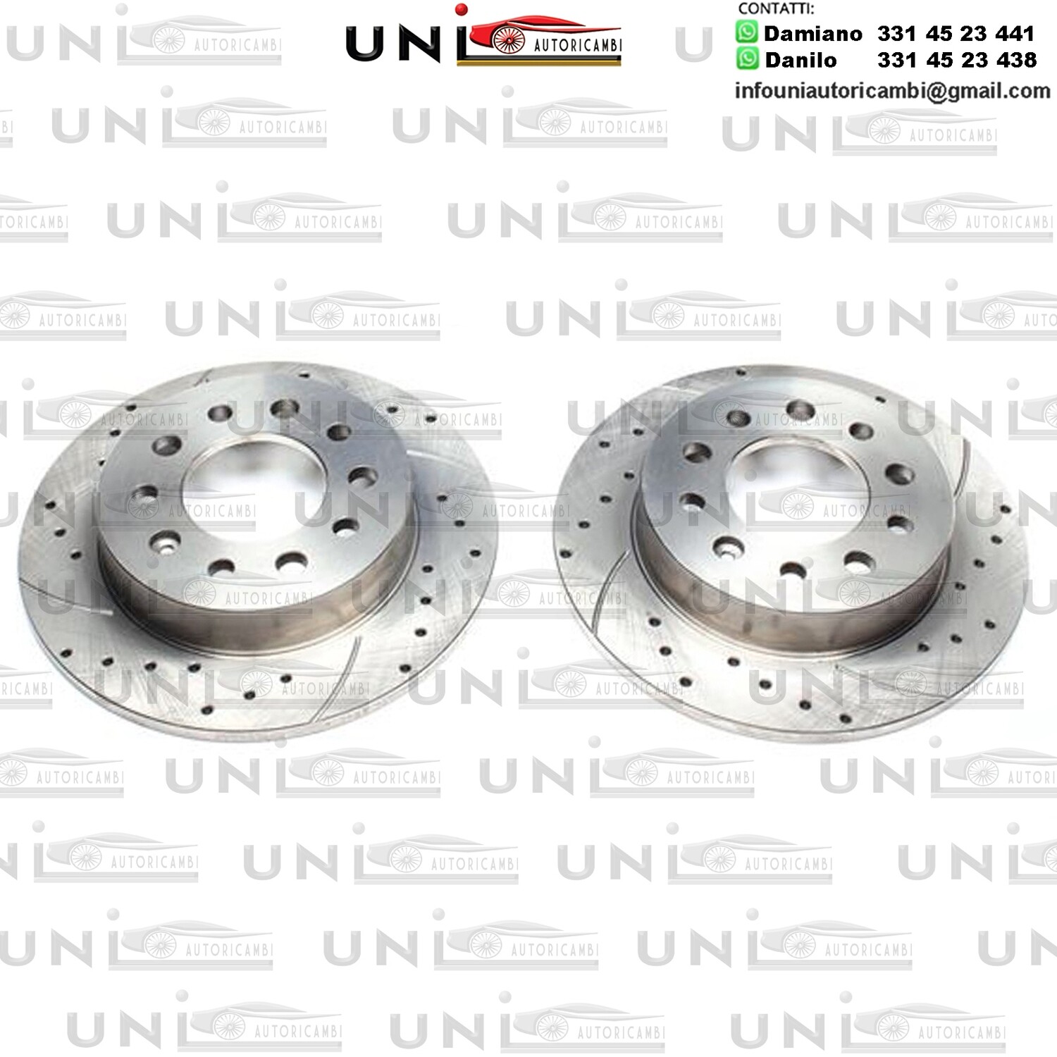 2X Dischi Sportivi Posteriori Hyundai Coupe (GK) da 03.2002 a 08.2009