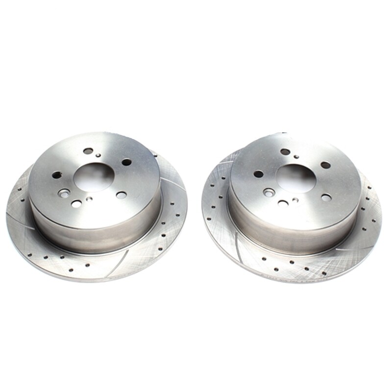 2X Dischi Sportivi Posteriori Baffati Forati Lexus RX