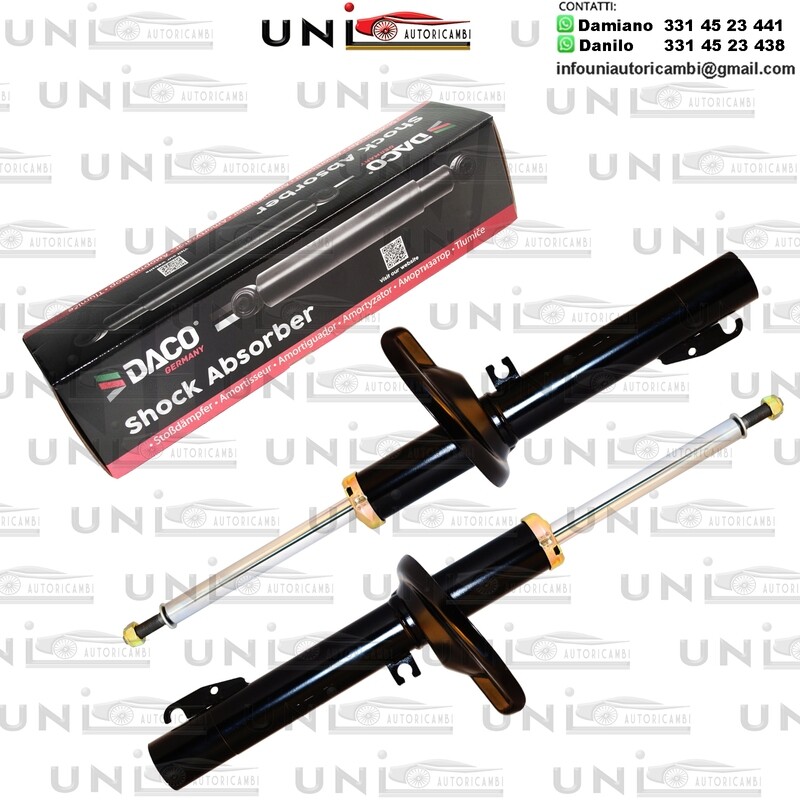 2X Ammortizzatore Anteriore Rinforzati a Olio SKODA FAVORIT / SKODA / ll / C VW