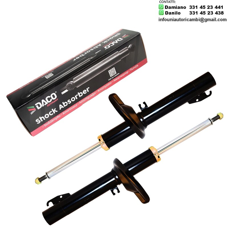 2X Ammortizzatore Anteriore Rinforzati a Olio SKODA FAVORIT / SKODA / ll / C VW