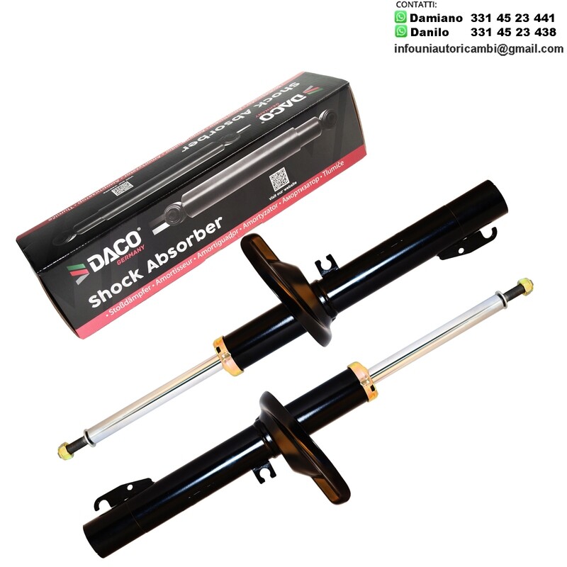 2X Ammortizzatore Anteriore Rinforzati a Olio SKODA FELICIA l / ll / FAVORIT  VW CADDY II