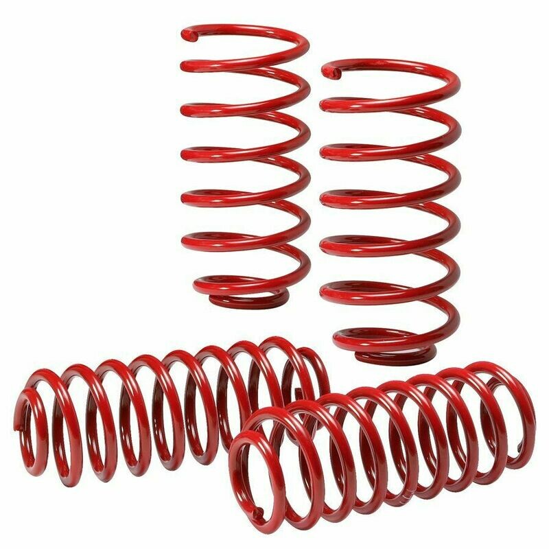 4 Molle sportive Ribassate 40/40 mm FIAT CINQUECENTO / FIAT SEICENTO dal 1991