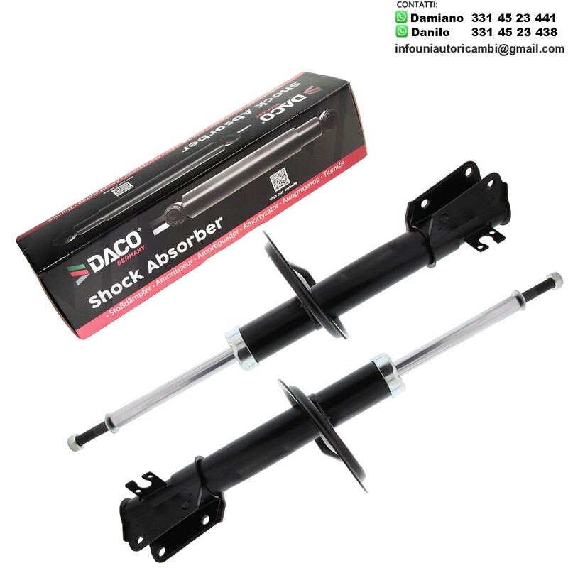 2X Ammortizzatore Anteriore Rinforzati a Gas CITROEN EVASION / SYNERGIE FIAT ULYSSE LANCIA ZETA PEUGEOT 806