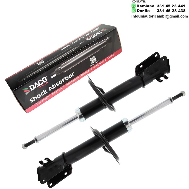 2X Ammortizzatore Anteriore Rinforzati a Gas CITROËN EVASION FIAT ULYSSE LANCIA ZETA PEUGEOT 806