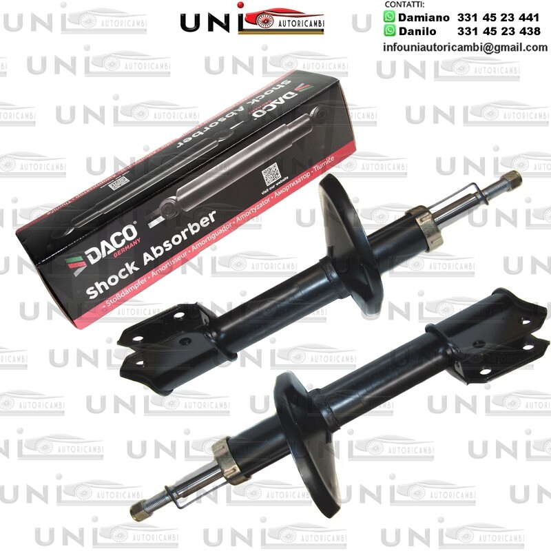2X Ammortizzatore Anteriore Rinforzati a Gas DACI LOGAN / SANDERO LADA LARGUS RENAULT LOGAN l  TONDAR