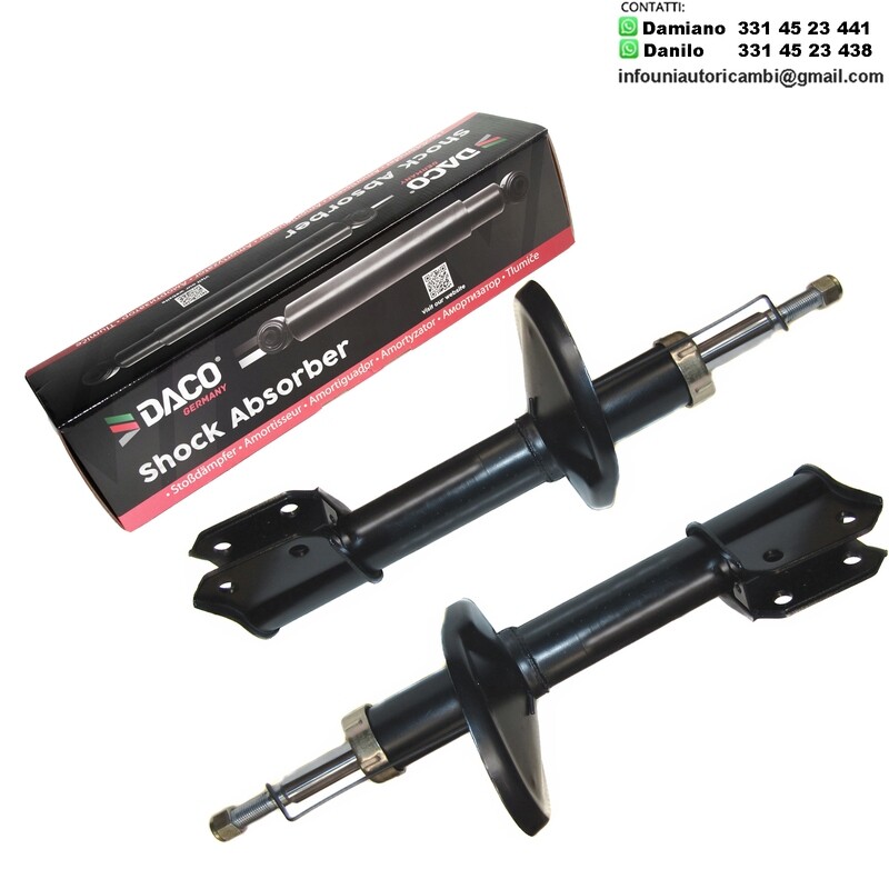 2X Ammortizzatore Anteriore Rinforzati a Gas DACI LOGAN / SANDERO LADA LARGUS RENAULT LOGAN l  TONDAR