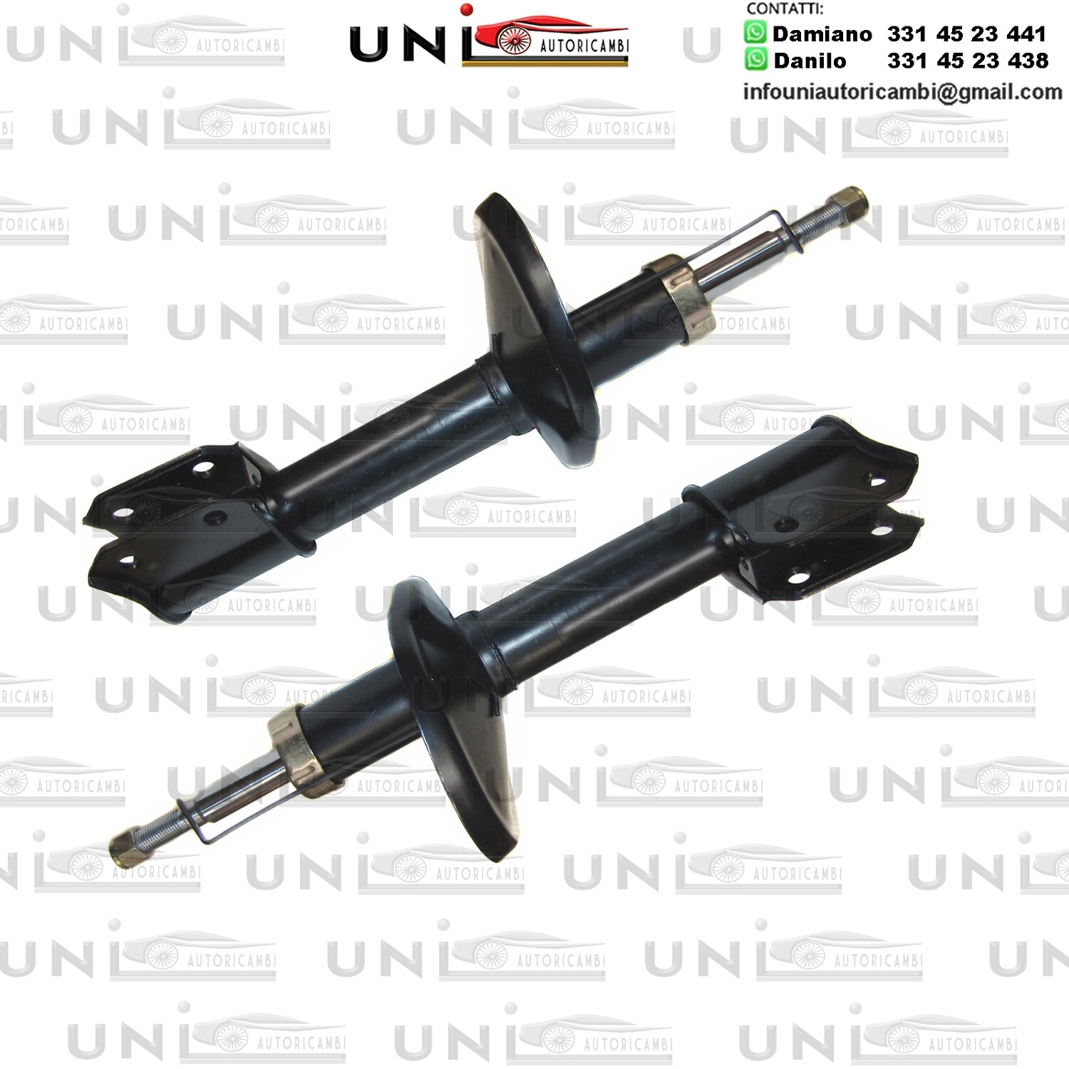 2X Ammortizzatore Anteriore Normali a Gas DACI LOGAN / SANDERO LADA LARGUS RENAULT LOGAN l  TONDAR