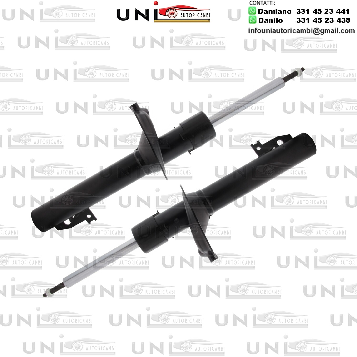 2X Ammortizzatore Anteriore Normali a Gas FORD TRANSIT