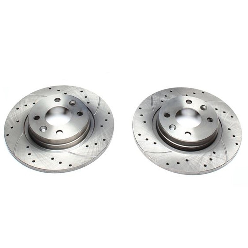 2X Dischi Sportivi Anteriori Dacia Logan / Logan II / Sandero I / Reanult / Sandero/Stepway I / Twingo / Smart Fortwo Coupe