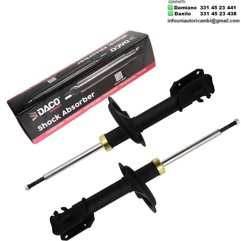 2X Ammortizzatore Anteriore Rinforzati a Gas FIAT PUNTO