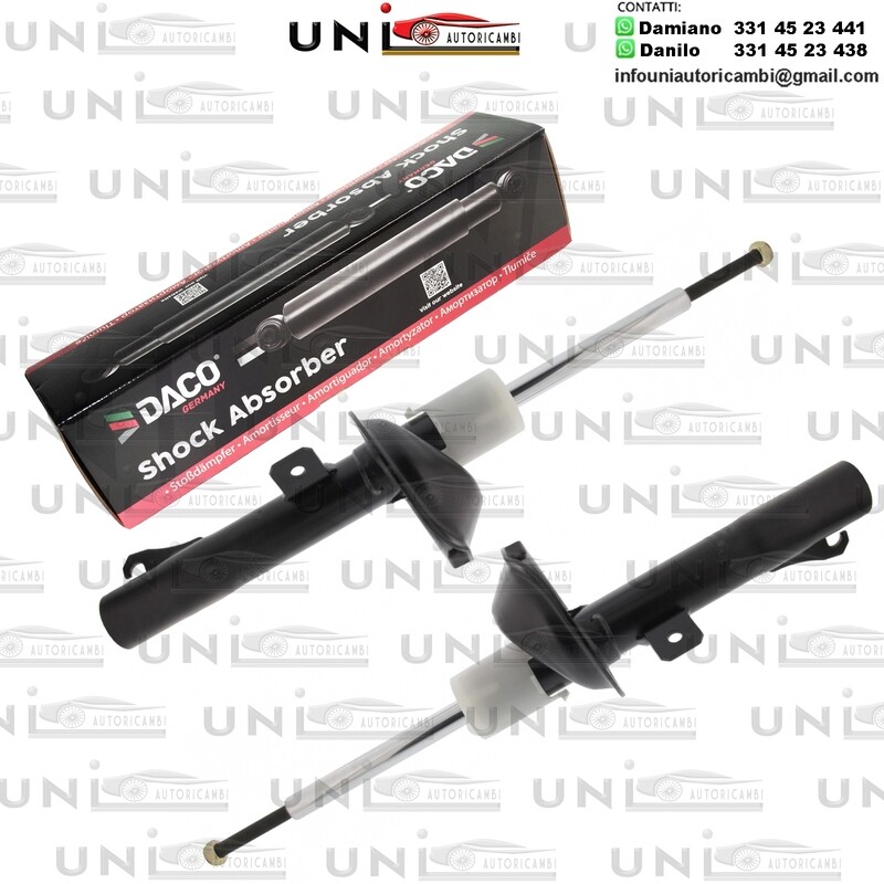 2X Ammortizzatore Anteriore Rinforzati a Gas FORD FIESTA IV / COURIER MAZDA 121 III