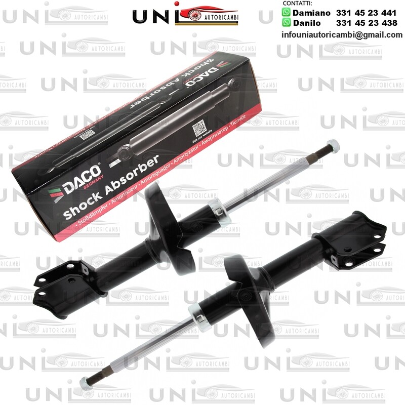 2X Ammortizzatore Anteriore Rinforzati a Gas RENAULT CLIO II / SYMBOL I / THALIA I / ll / TWINGO II