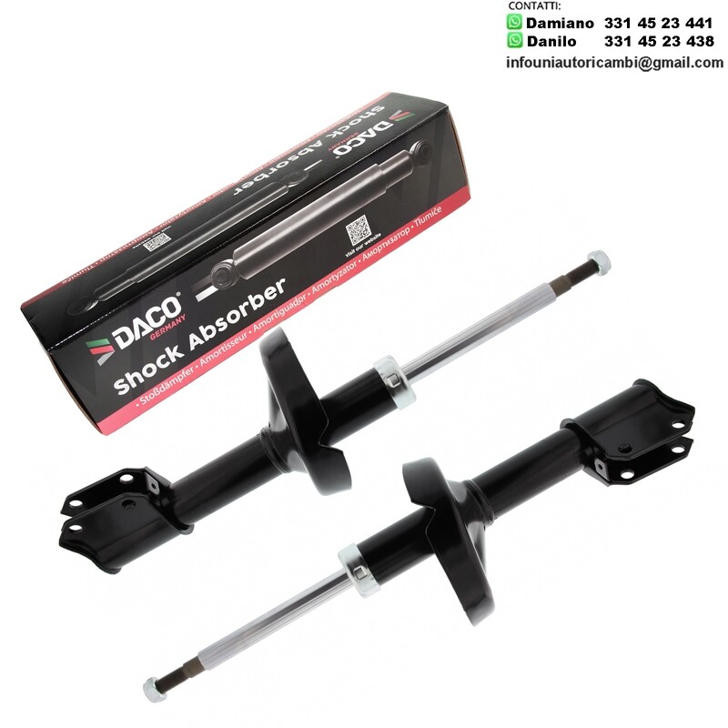 2X Ammortizzatore Anteriore Rinforzati a Gas RENAULT CLIO II / SYMBOL I / THALIA I / ll / TWINGO II
