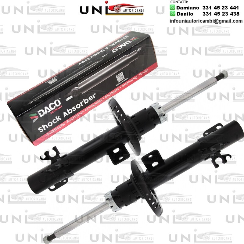 2X Ammortizzatore Anteriore Rinforzati a Gas AUDI A1 SEAT IBIZA IV  VW POLO