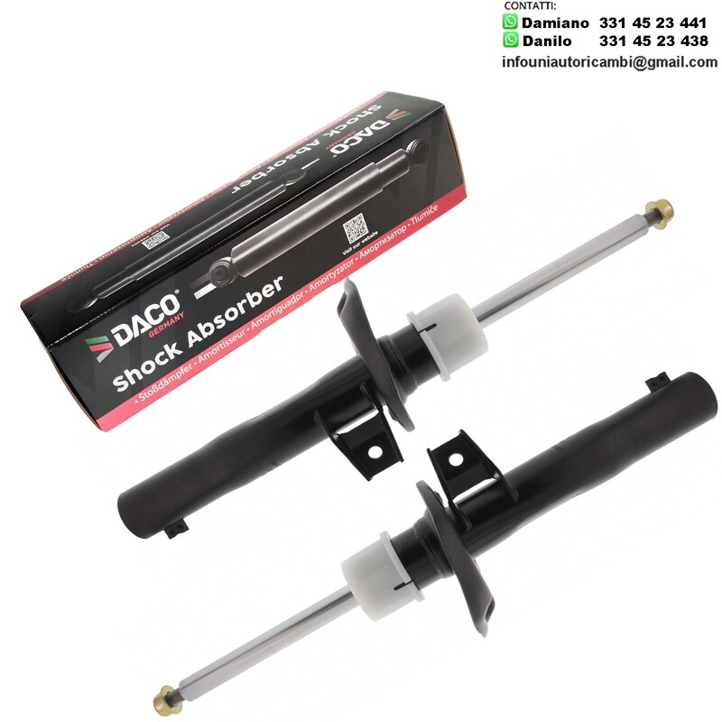 2X Ammortizzatore Anteriore Rinforzati a Gas AUDI A3 SEAT ALTEA / LEON / TOLEDO lll SKODA OCTAVIA ll / YETI VW BEETLE / CADDY lll / GOLF V / Vl / JETTA lll