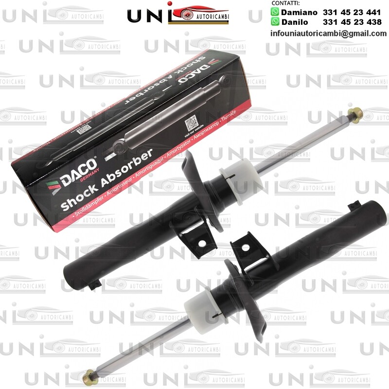 2X Ammortizzatore Anteriore Rinforzati a Gas AUDI A3 SEAT ALTEA / LEON / TOLEDO lll SKODA OCTAVIA ll / YETI VW BEETLE / CADDY lll / GOLF V / Vl / JETTA lll
