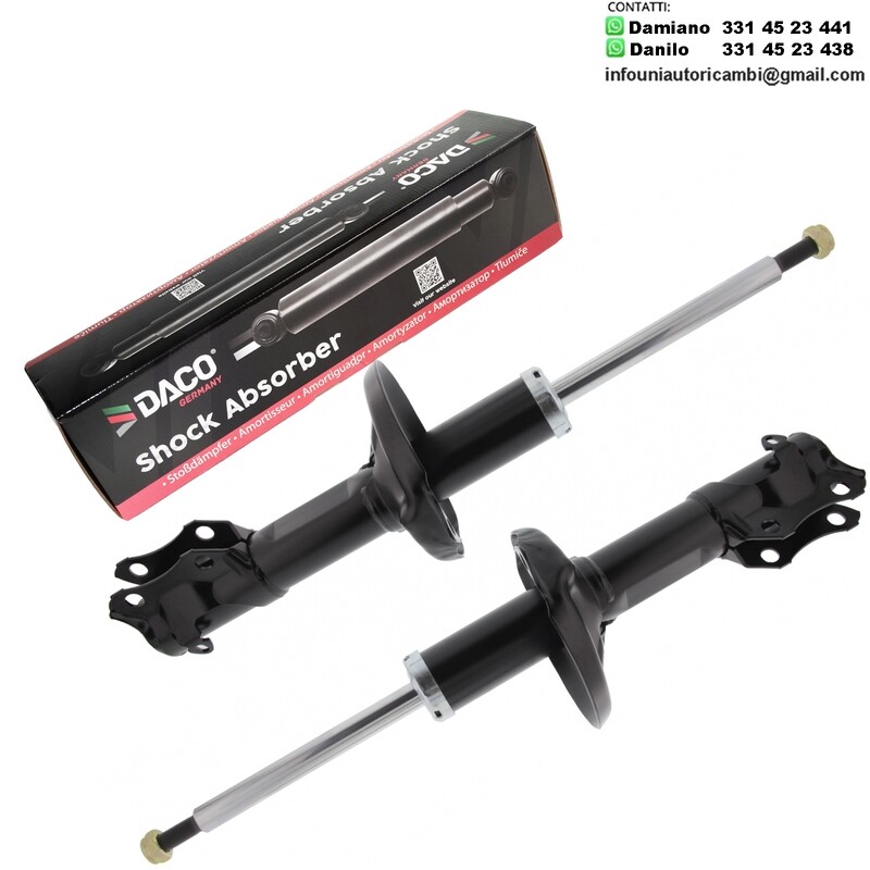 2X Ammortizzatore Anteriore Rinforzati a Gas SEAT AROSA / IBIZA ll / INCA / TOLEDO VW CADDY II / GOLF ll / lll / JETTA ll / LUPO / POLO / VENTO