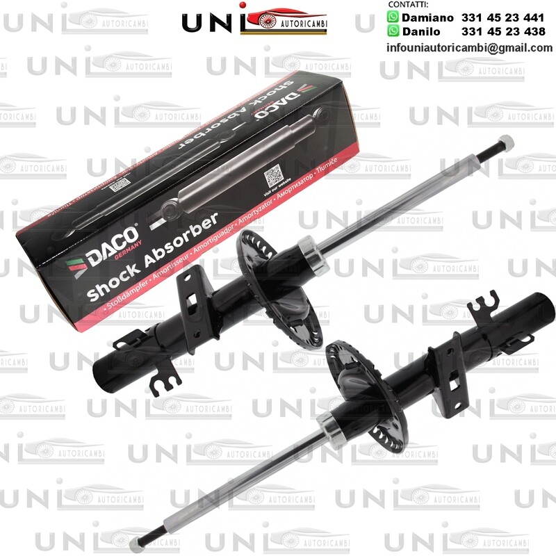 2X Ammortizzatore Anteriore Rinforzati a Gas VW MULTIVAN T5 TRANSPORTER