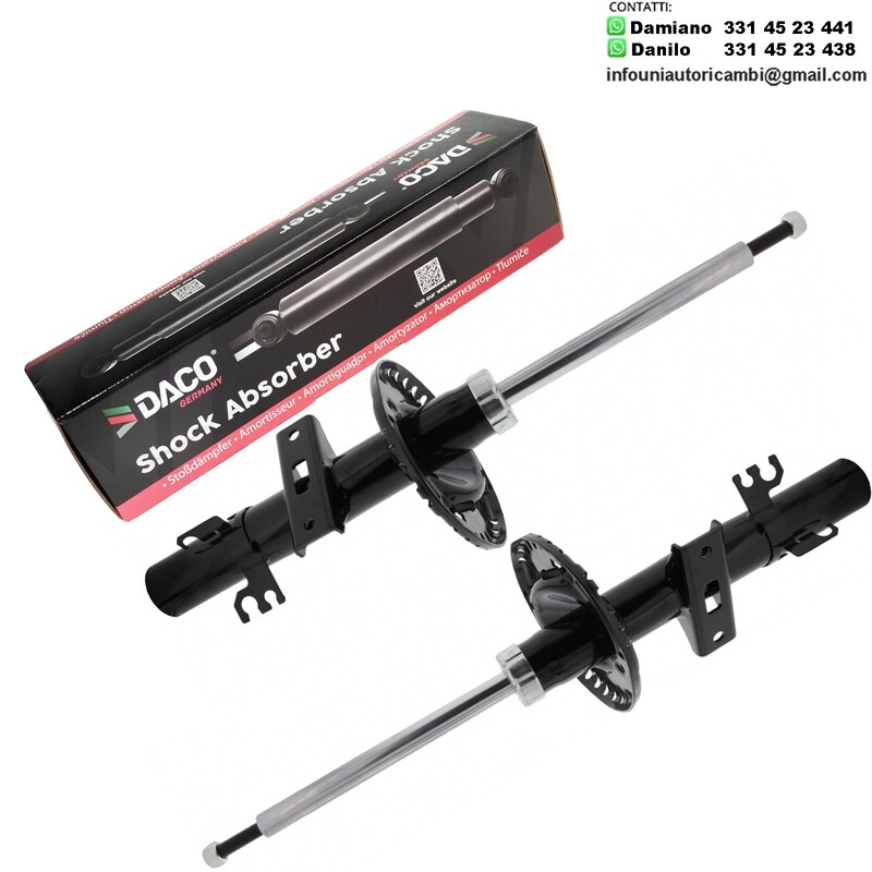 2X Ammortizzatore Anteriore Rinforzati a Gas VW MULTIVAN T5 TRANSPORTER