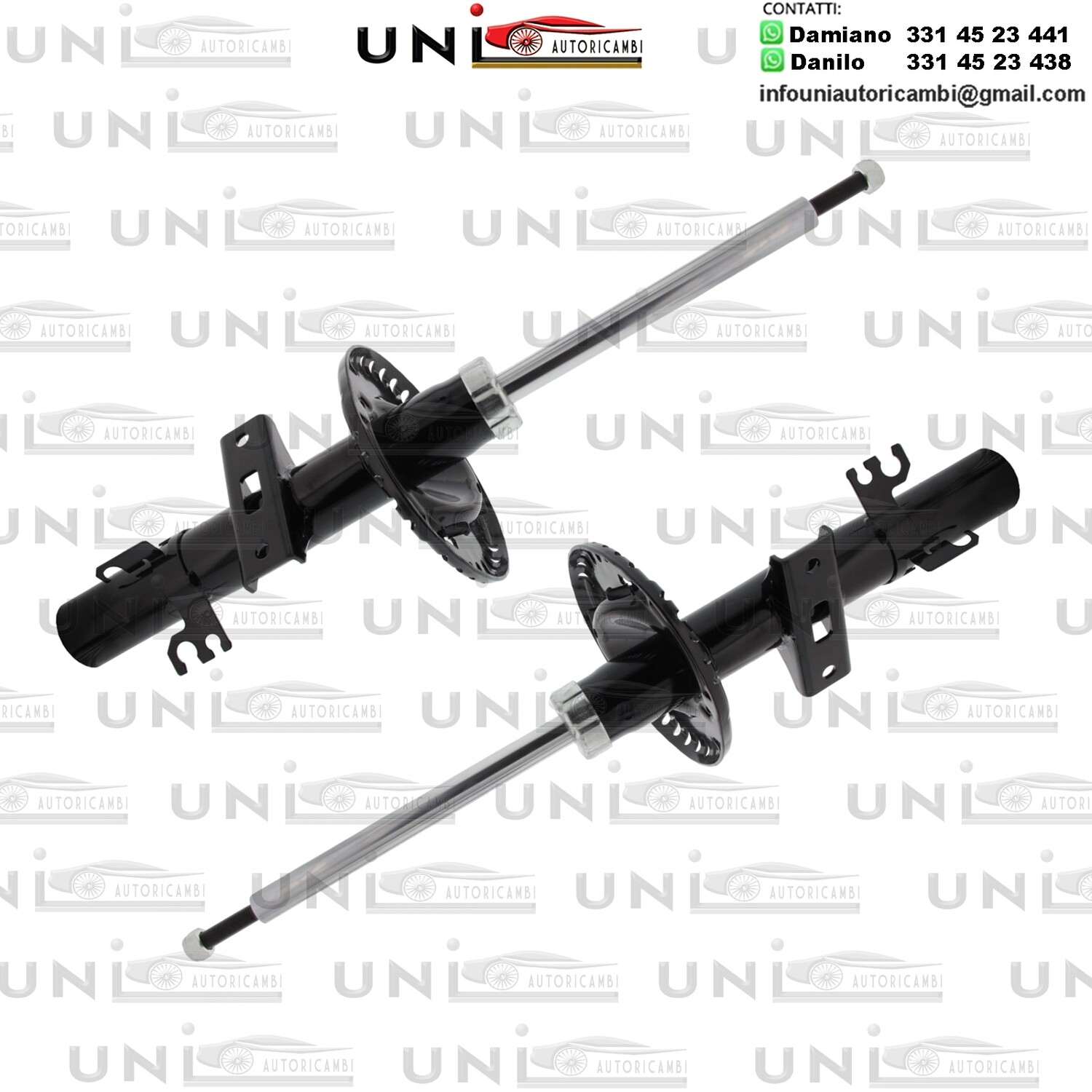 2X Ammortizzatore Anteriore Rinforzati a Gas VW MULTIVAN T5 TRANSPORTER